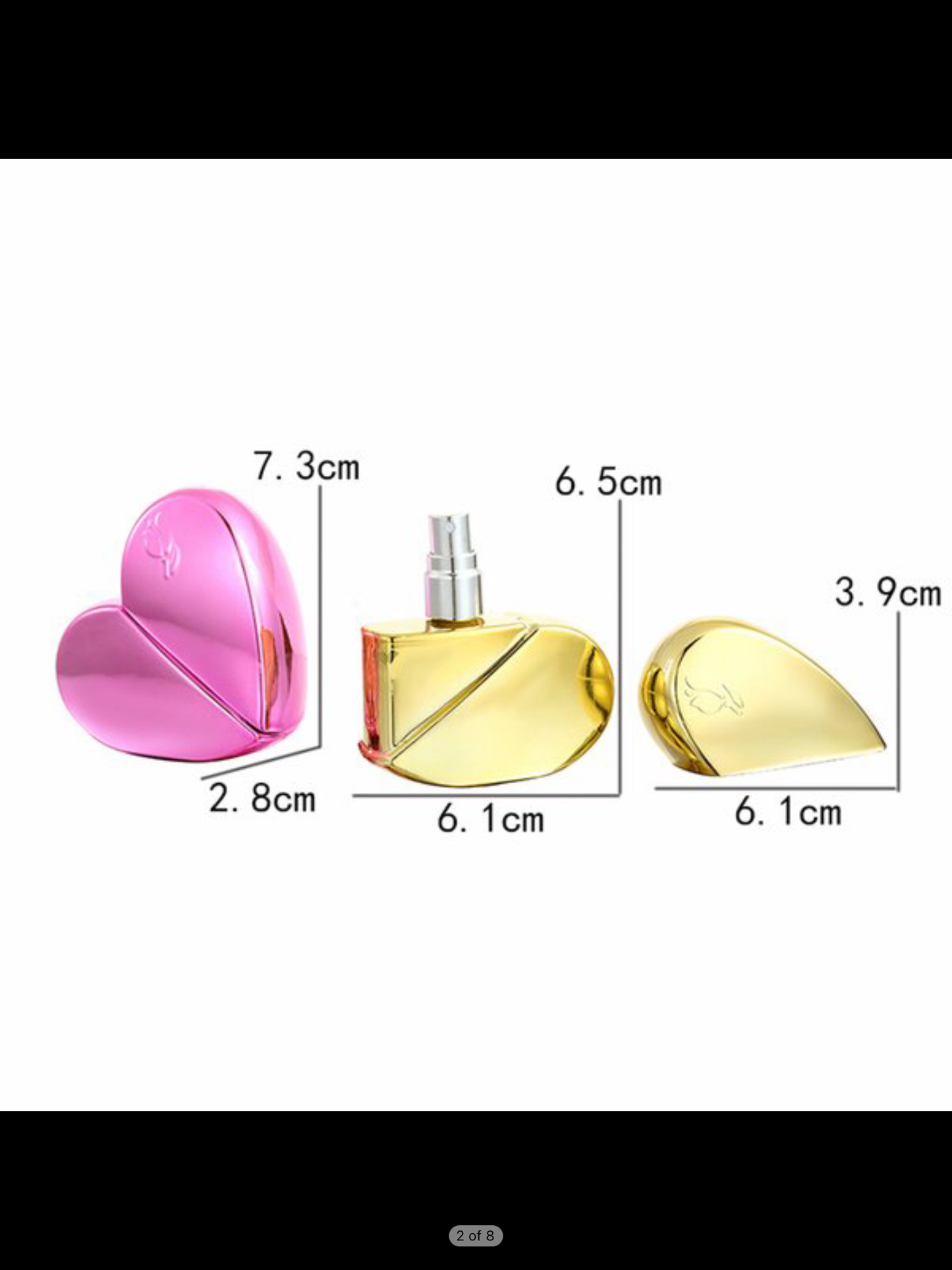 Heart Spray Bottle, 25 ml. Perfume Oils, Best Sellers, Premium Fragrance Oils, Designer Perfume Oils