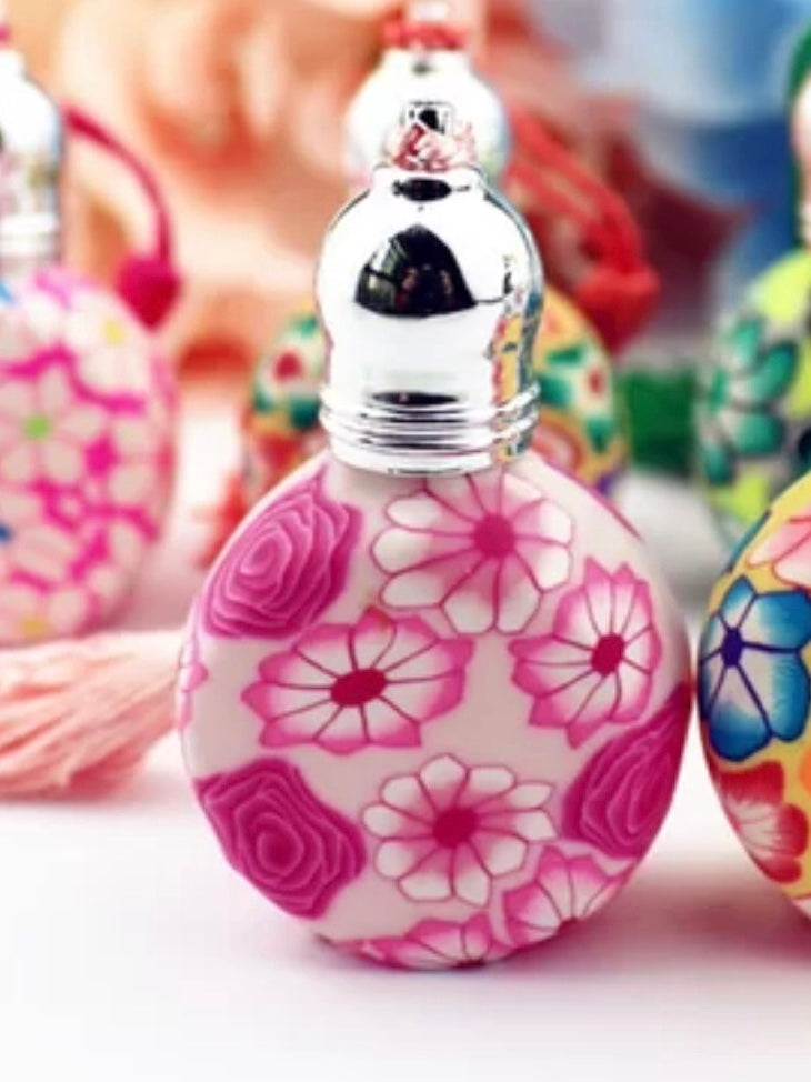 Designer Perfume oils, 10 ml. Clay Polymer Bottle, Glass Roller, Premium Oils, Uncut Fragrances